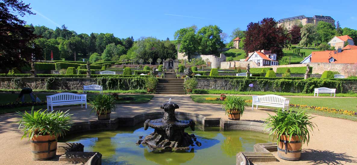 Quedlinburger Urlaubsdomizile Barocke Gärten Blankenburg